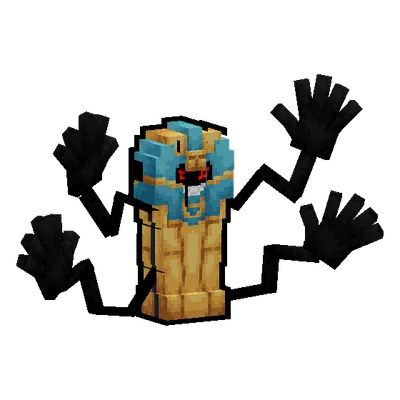 Cofagrigus, o modelo do Cobblemon