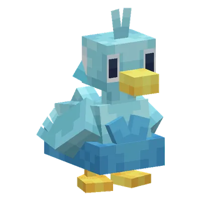Ducklett, o modelo do Cobblemon