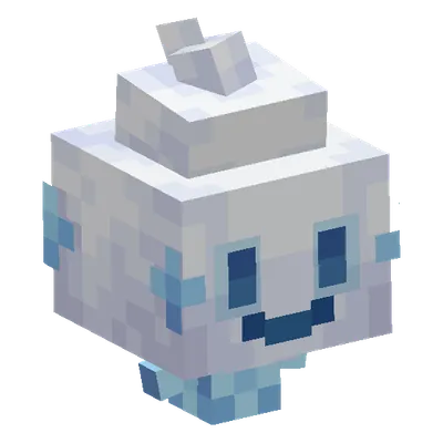 Vanillite, o modelo do Cobblemon
