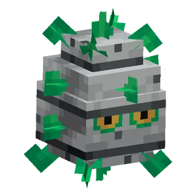 Ferroseed, o modelo do Cobblemon