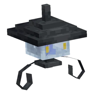Lampent, o modelo do Cobblemon