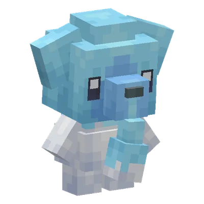 Cubchoo, o modelo do Cobblemon
