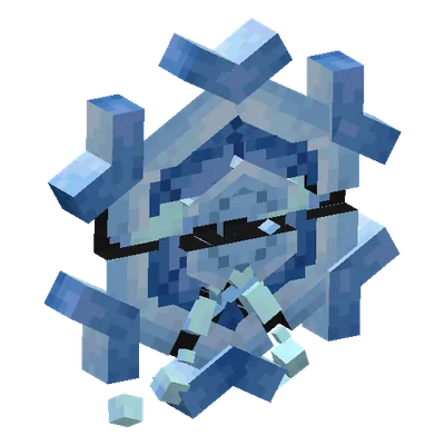 Cryogonal, o modelo do Cobblemon