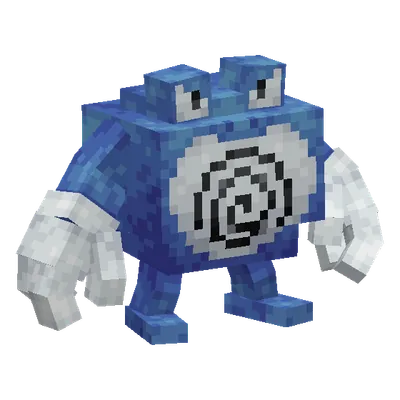 Poliwrath, o modelo do Cobblemon