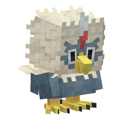Rufflet, o modelo do Cobblemon