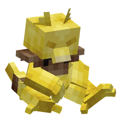 Abra, o modelo do Cobblemon