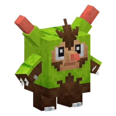 Quilladin, o modelo do Cobblemon