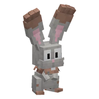 Bunnelby, o modelo do Cobblemon