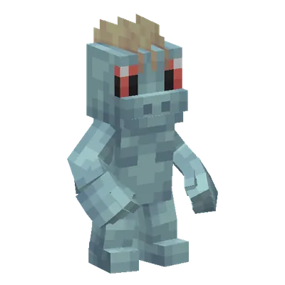 Machop, o modelo do Cobblemon
