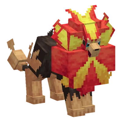 Pyroar, o modelo do Cobblemon