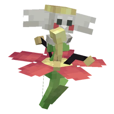 Flabebe, o modelo do Cobblemon