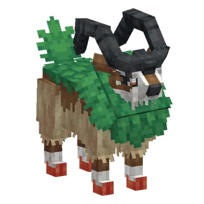 Gogoat, o modelo do Cobblemon