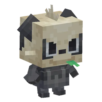 Pancham, o modelo do Cobblemon