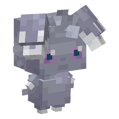 Espurr, o modelo do Cobblemon