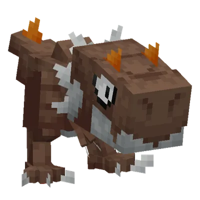 Tyrunt, o modelo do Cobblemon
