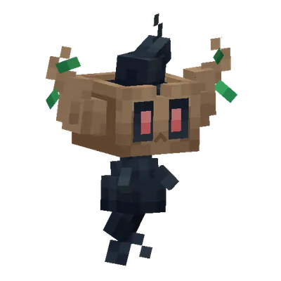 Phantump, o modelo do Cobblemon