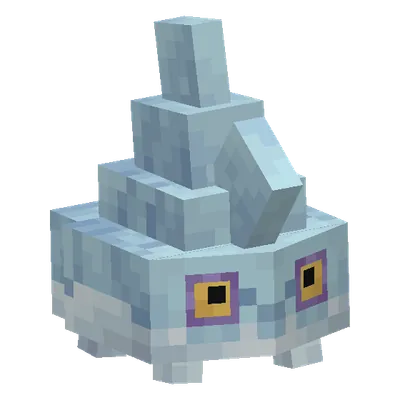 Bergmite, o modelo do Cobblemon