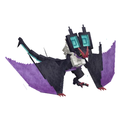 Noivern, o modelo do Cobblemon