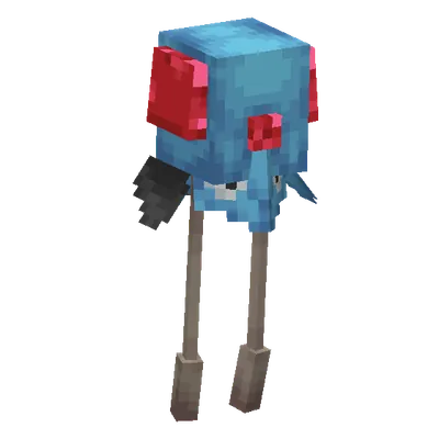 Tentacool, o modelo do Cobblemon