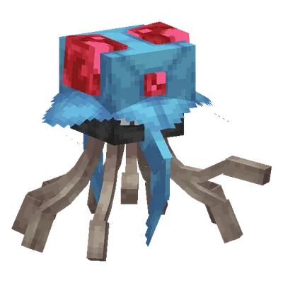 Tentacruel, o modelo do Cobblemon