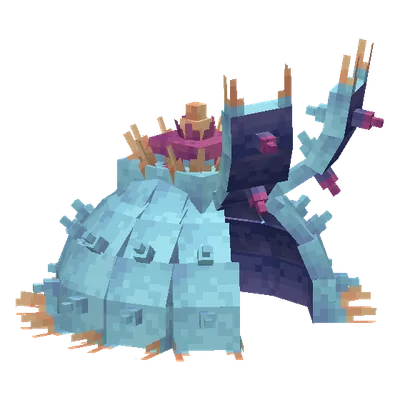 Toxapex, o modelo do Cobblemon