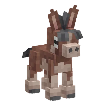 Mudbray, o modelo do Cobblemon