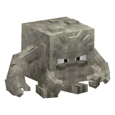 Graveler, o modelo do Cobblemon