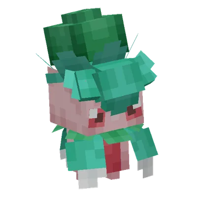 Fomantis, o modelo do Cobblemon