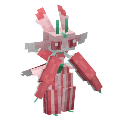 Lurantis, o modelo do Cobblemon
