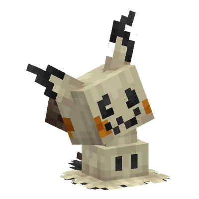 Mimikyu, o modelo do Cobblemon