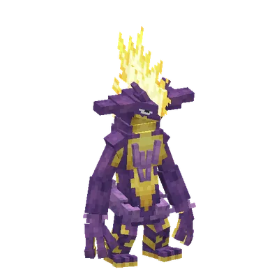 Toxtricity, o modelo do Cobblemon