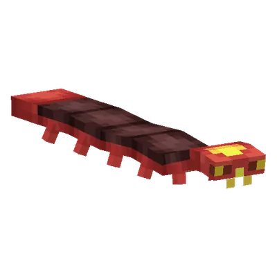 Sizzlipede, o modelo do Cobblemon