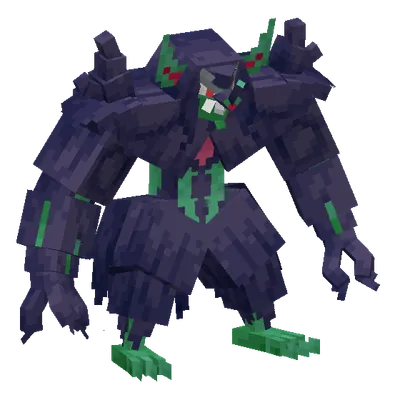 Grimmsnarl, o modelo do Cobblemon