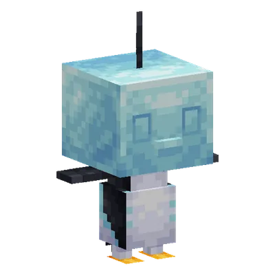 Eiscue, o modelo do Cobblemon