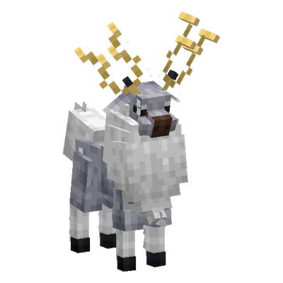Wyrdeer, o modelo do Cobblemon