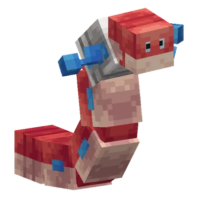 Orthworm, o modelo do Cobblemon