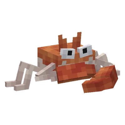 Krabby, o modelo do Cobblemon