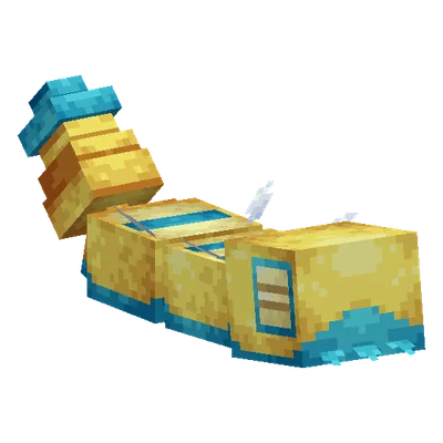 Dudunsparce, o modelo do Cobblemon