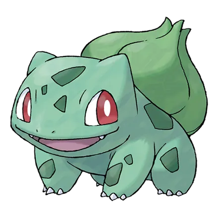 Arte oficial de Bulbasaur