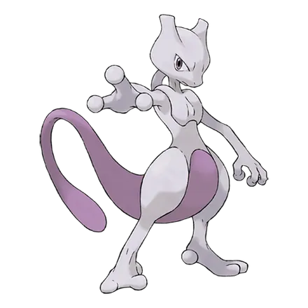 Official art of Mewtwo