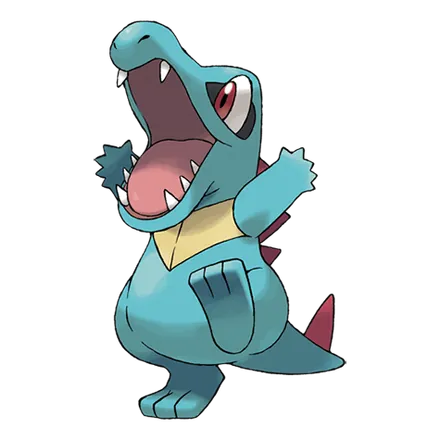 Arte oficial de Totodile