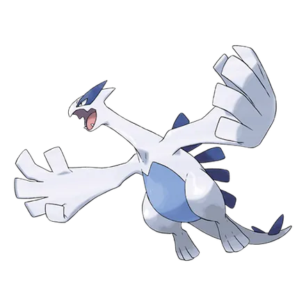 Arte oficial de Lugia