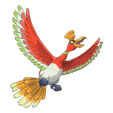 Arte oficial de Ho-Oh