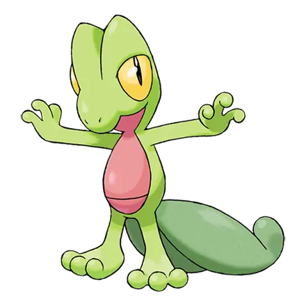 Arte oficial de Treecko