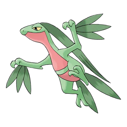 Arte oficial de Grovyle