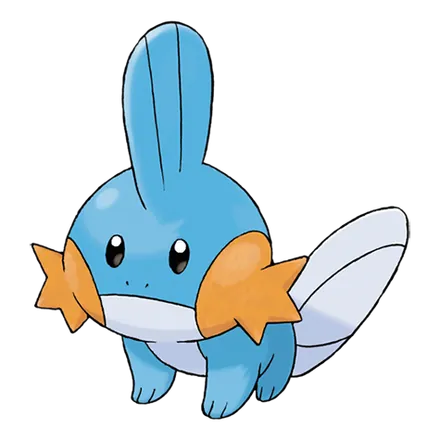 Arte oficial de Mudkip