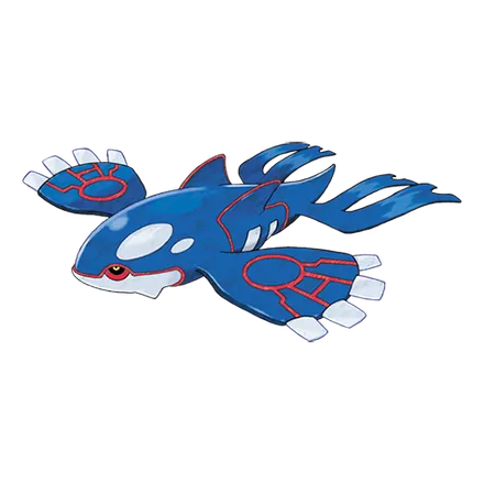 Arte oficial de Kyogre