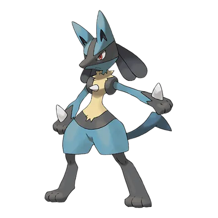 Arte oficial de Lucario