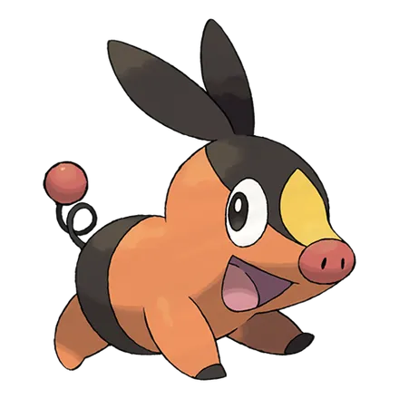 Arte oficial de Tepig