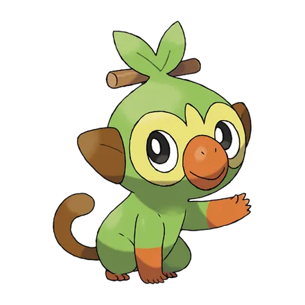 Arte oficial de Grookey